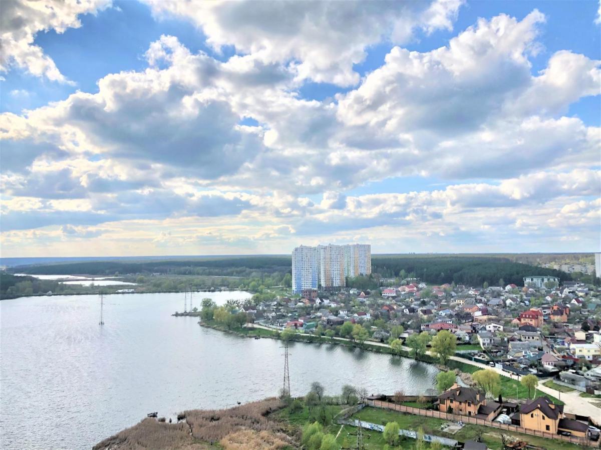 Vip Апартаменти З Видом На Озеро Kiev Dış mekan fotoğraf